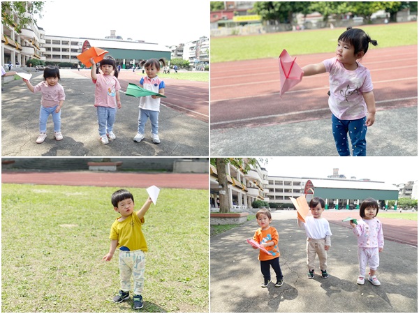 玩紙飛機的童年