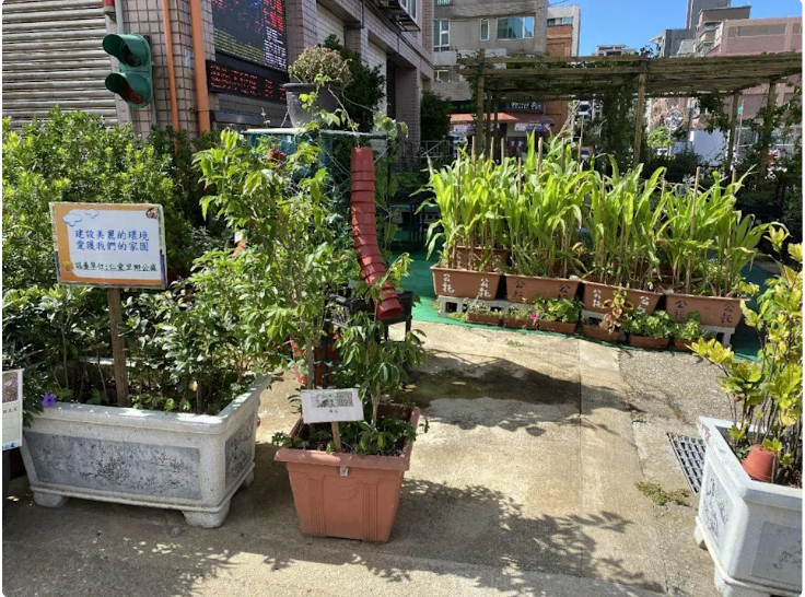 新北市府111年度社區綠美學競賽林口綜合長照機構獲得優選